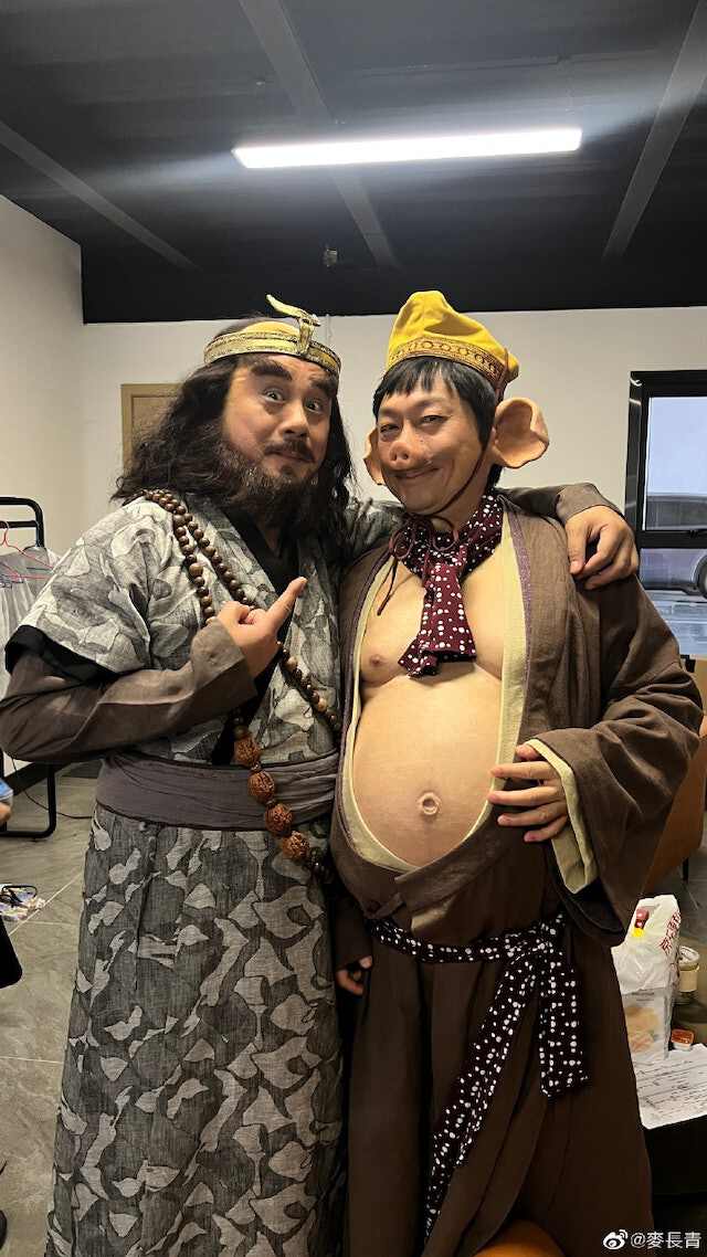 猪八戒演员的日常温馨生活