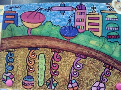 最新少儿画作品展示，高科技产品介绍
